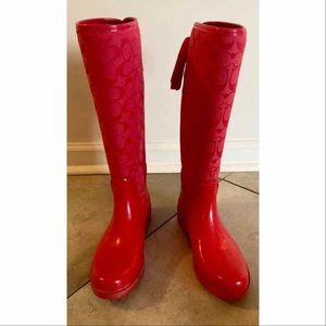 Coach Rain Boots